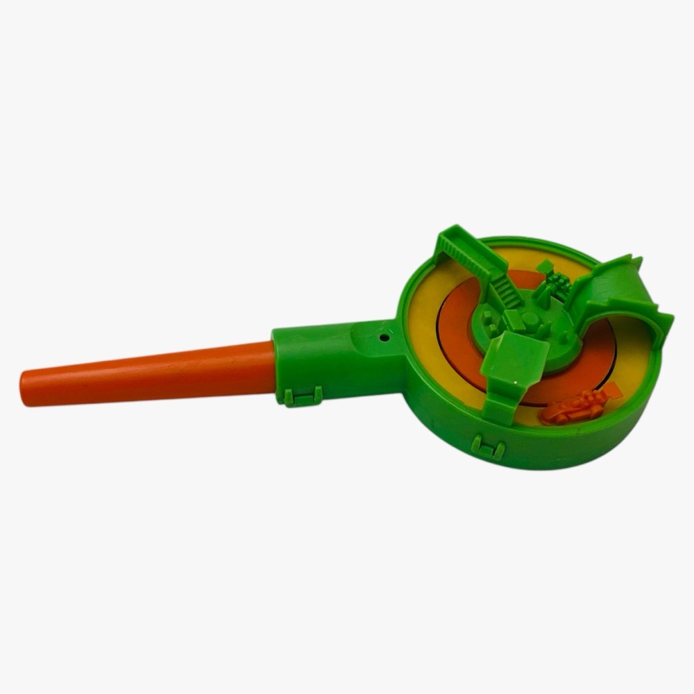 Vintage F1 Race Car Track Kazoo Whistle Toy Bruder Germany Plastic 6.75" Long